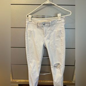 Women’s size 8 white jeans